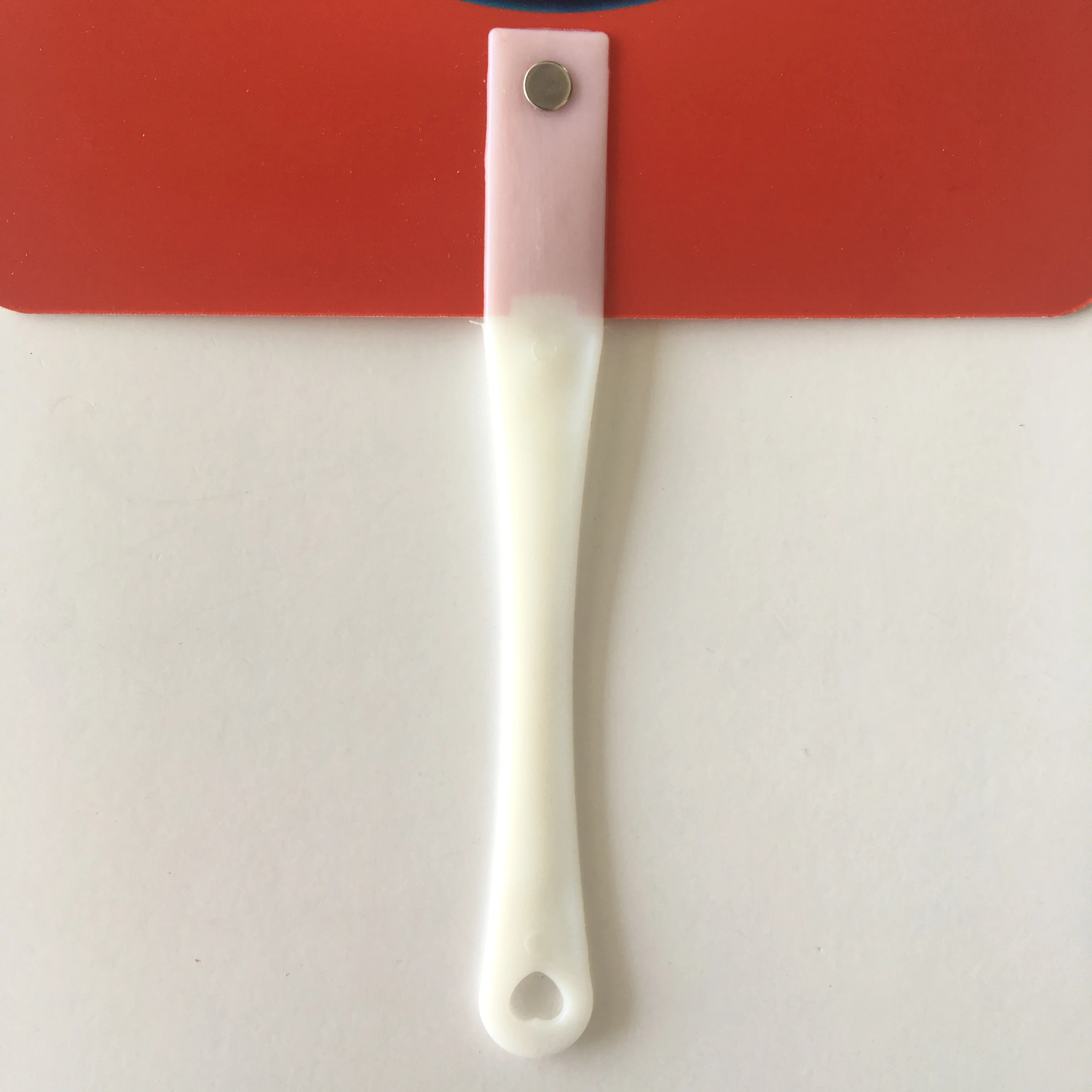 top quality custom printed personalized plastic PP hand held fans