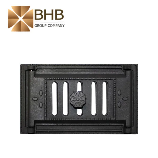 Different types ash box fireplace door