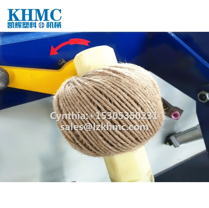 2019 new  cotton thread ball making machine plastic/jute/cotton twine ball making machine