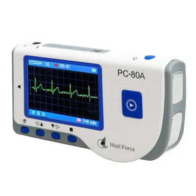 
3 channel Portable Electrocardiogram monitor ECG machine 