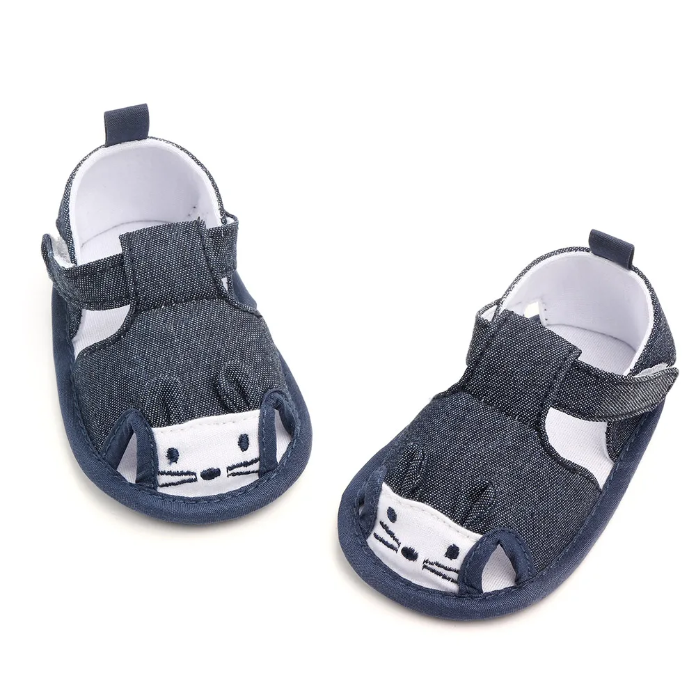 New design soft sole cute cartoon baby shoes