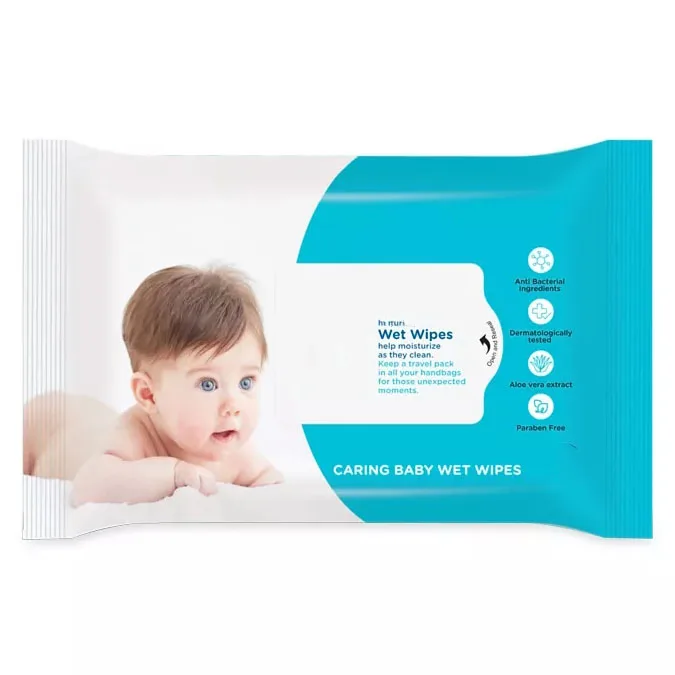 
10 pcs natural cleaning baby skin wipes free alcohol wholesale 