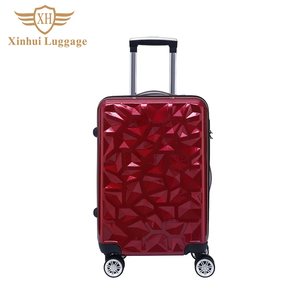Новый уникальный 4 колеса 20/28 inch ПК hardside материал может нести на багаж чемодан