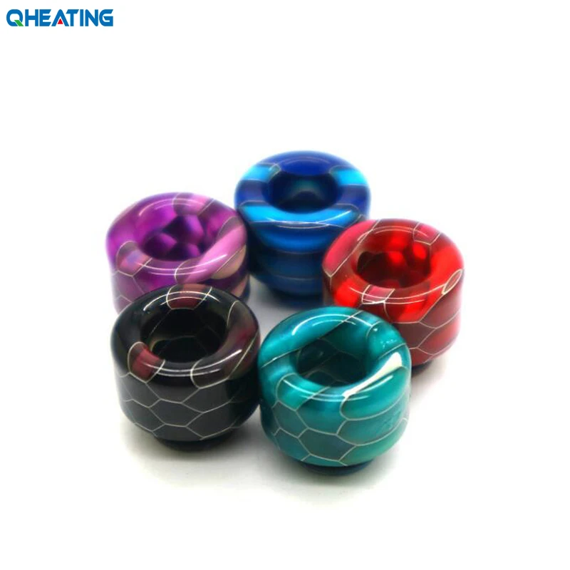 Змеиной 810 дрип-тип змея эпоксидной смолы ополаскивателем из нержавеющей стали для RDA RTA бак электронной сигареты электронная сигарета аксессуары