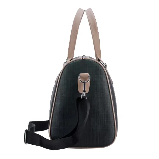 2019 Fashion Custom Men Leather Travel Holdall Duffle Bag