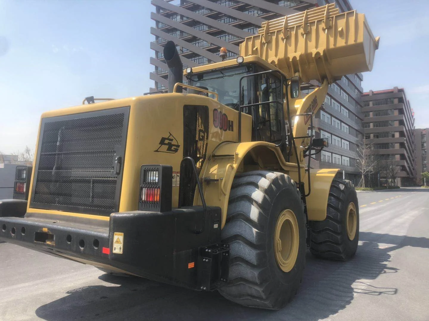 90% new made in china used wheel loader Cheng Gong 990H