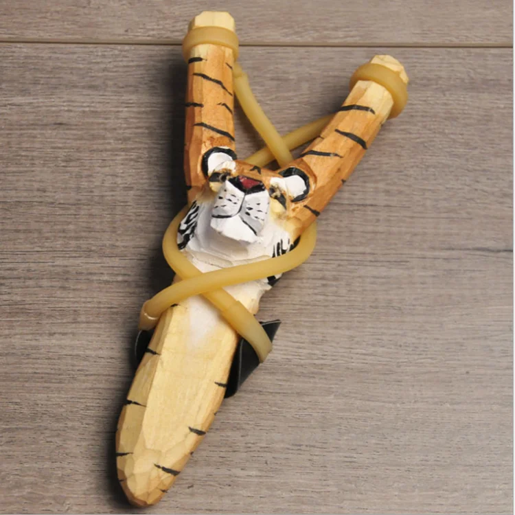 
New design kids animal wooden slingshot 