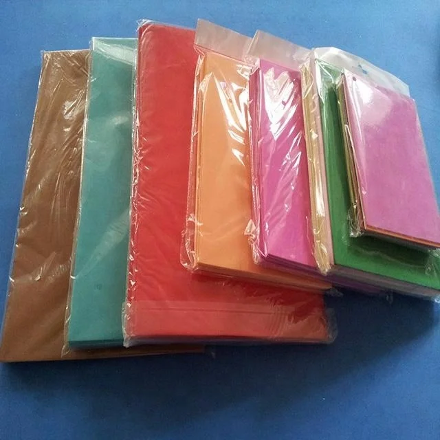 2mm 3mm plain Multicolour Eva Foam Handmade Paper