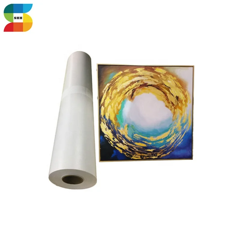 100% хлопок дрель искусство холст рулон для струйного принтера
