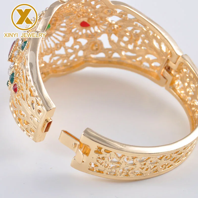 Newly designed Moroccan style bracelet jewelry jewelry wedding metal rhinestone bracelet