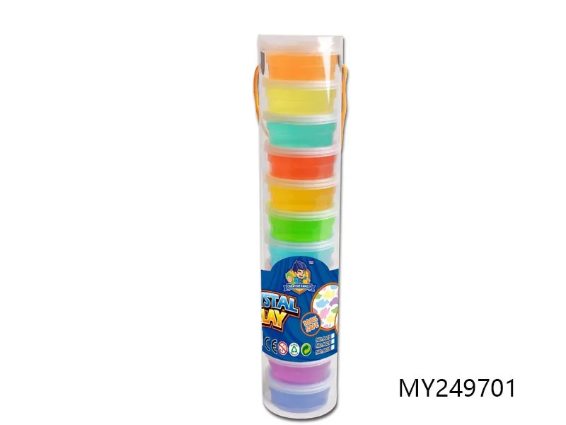 DIY Magic slime 100g 12 pcs Non Toxic Crazy clay slime toy for kids