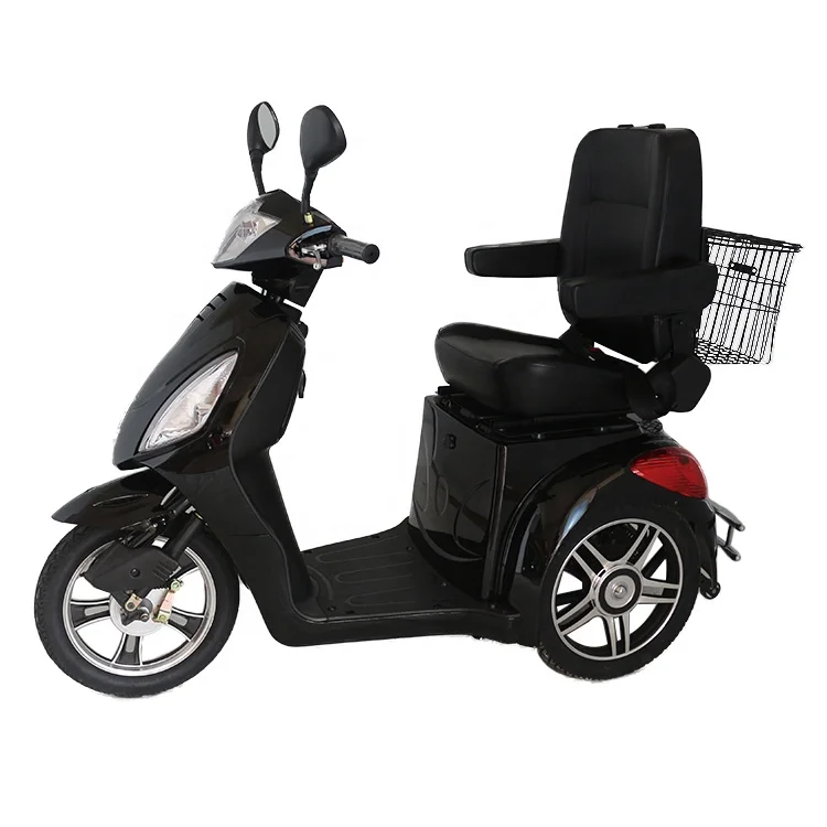 Fashion Style 3-Wheel Motorcycle Car Passenger Handicapped Scooter Three Wheel Tricycle