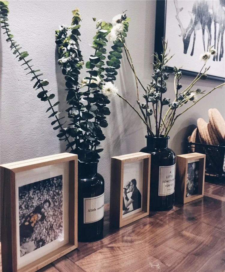 K-3117 Hot Sale Wholesale Preserved Willow Silver Dollar Eucalyptus