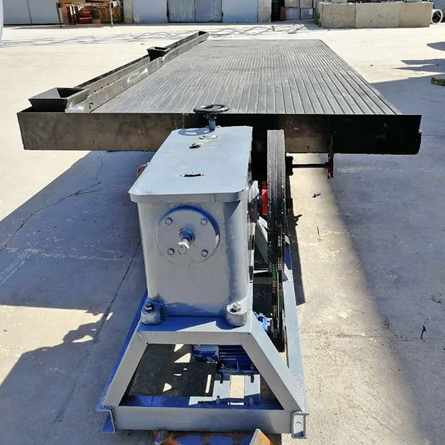 High Recovery 6s Shaking Table Best Price Gold Ore Vibrating Table for Sale from China