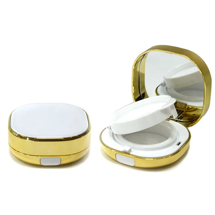 High grade empty air cushion packaging compact powder case for cosmetic