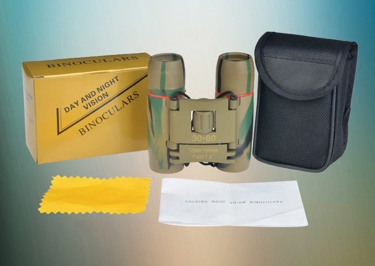 Бинокль с дневным и ночным телескопом 30 х60 раз бинокль инфракрасным светом видением высокой четкости