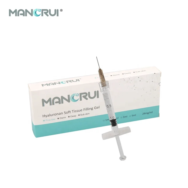 1 мл против морщин гель кросс-связаны гиалуроновой кислоты дермальный наполнитель впрыска