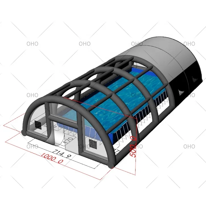 inflatable pool tent 2019 Guangzhou waterproof inflatable air tent for pool for advertising