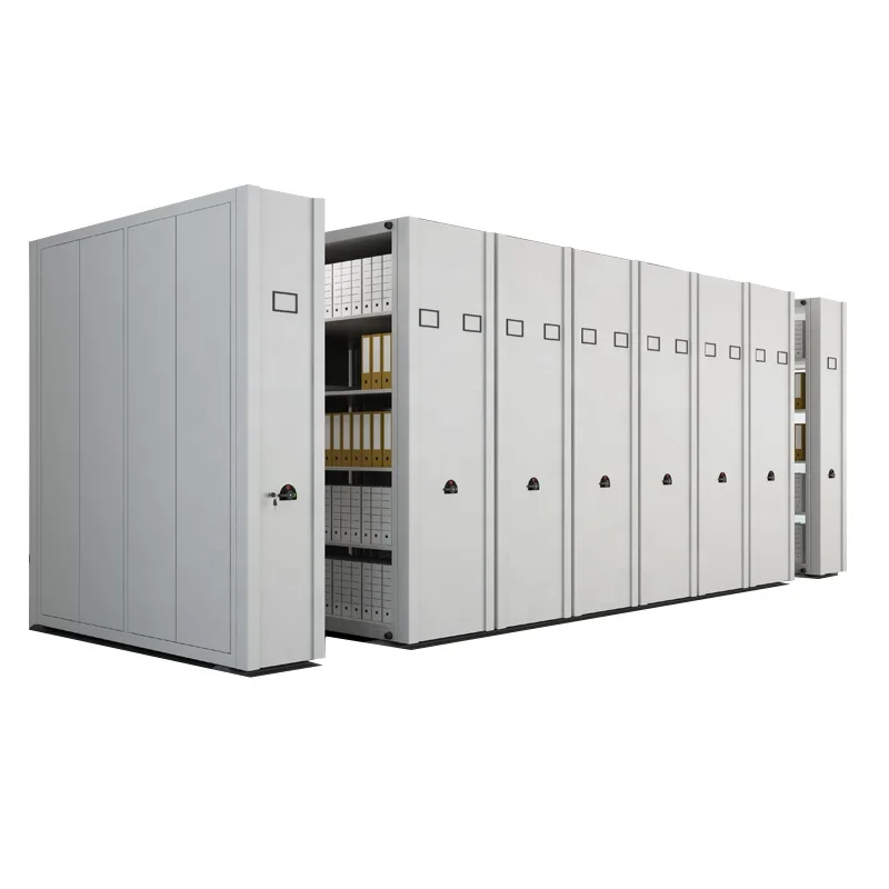 Office Furniture Mobile Filing Cabinet Documents Storage Cabinet Metal Modern Dense Frame Heavy Duty Carton Box Customized