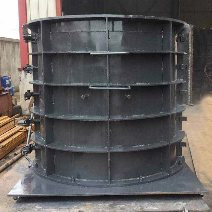 precast fabricated concrete inspection manhole mould equipment