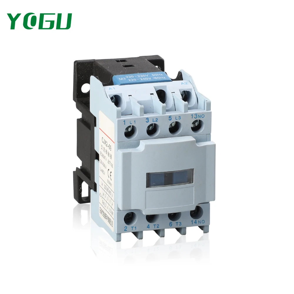  IEC60947 Стандартный CJX2-09 12 18 25 32 40 50 65 80 95A 3P 4P переменного тока 24 36 110 220 380VAC катушки общего назначения магнитного