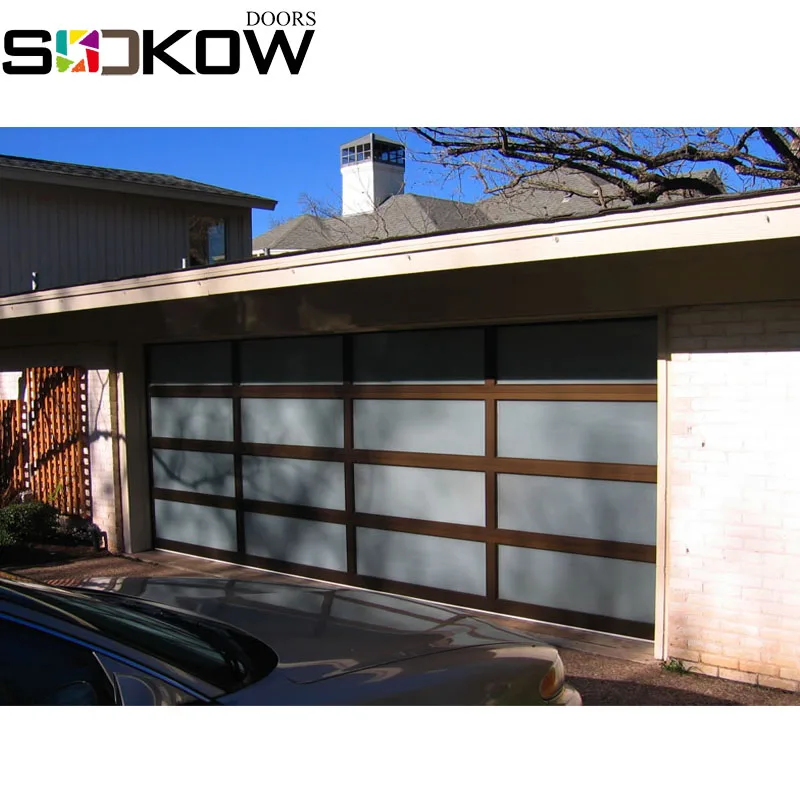 sectional garage glass door aluminum sectional garage door prices