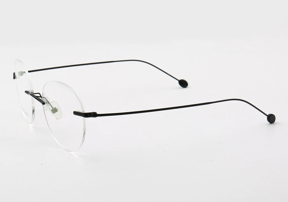 2019 new design  Wholesale  Rimless eyewear stainless steel Optical Frames 11125