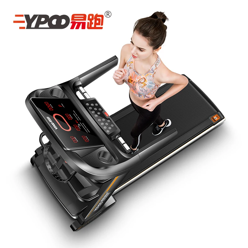 2025 YPOO Semi Commercial Treadmill 3hp Dc Motor Gym with YPOOFIT APP