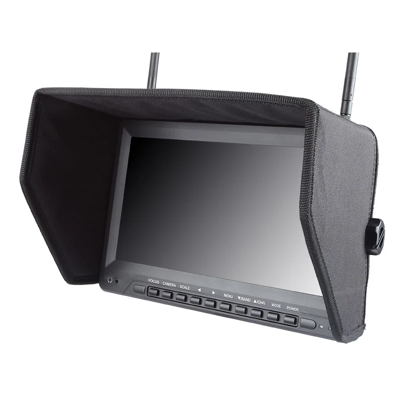 10.1 inch built-in battery with DVR recording function aerial camera wireless image transmission monitor
