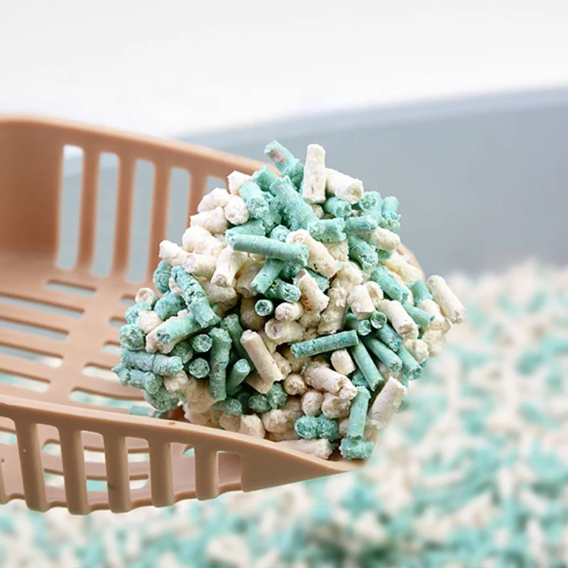 Натуральное быстрое комбинирование и хорошо впитывающий кошачий наполнитель тофу с зеленым лимоном