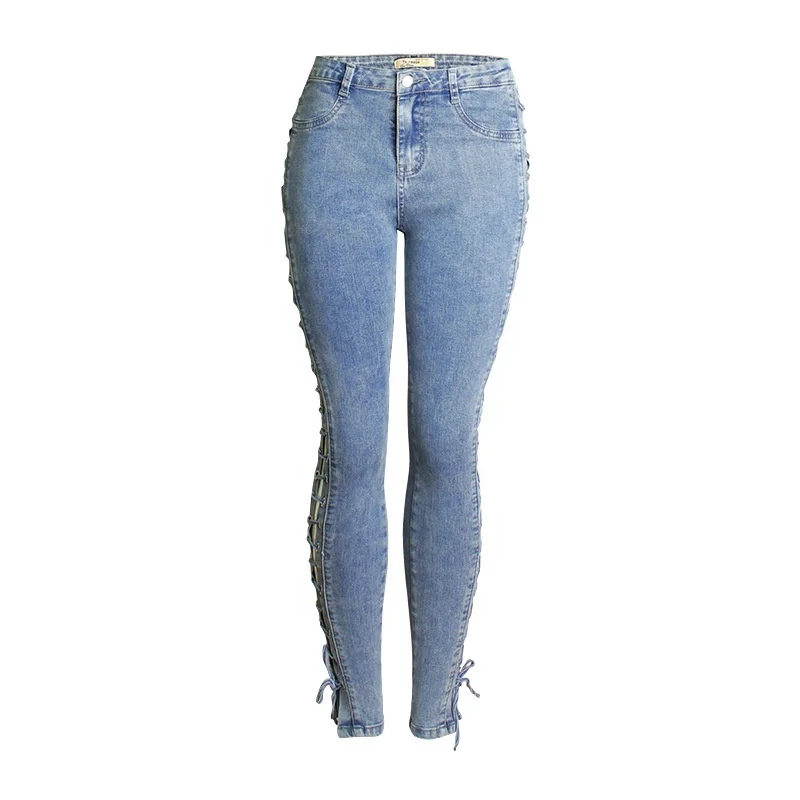 
Hot Sexy Skinny Girls Tight High Waist Stretch Pants Jeans Women 