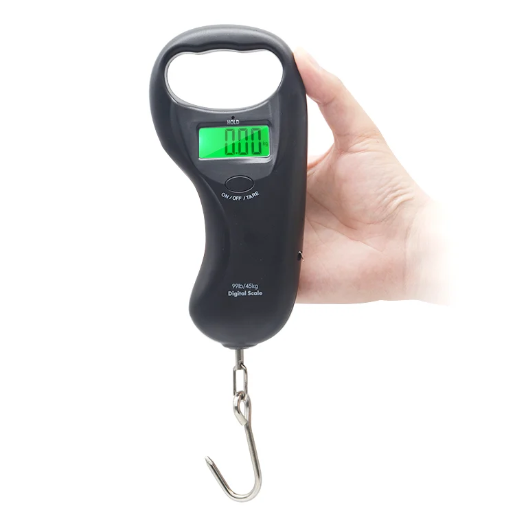 2019 High Precision Digital Fishing Scale with Tape and Temperature Function