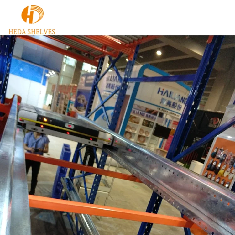 Высокая эффективность промышленные индивидуальные склад радио ткацких автоматическое хранение стойку