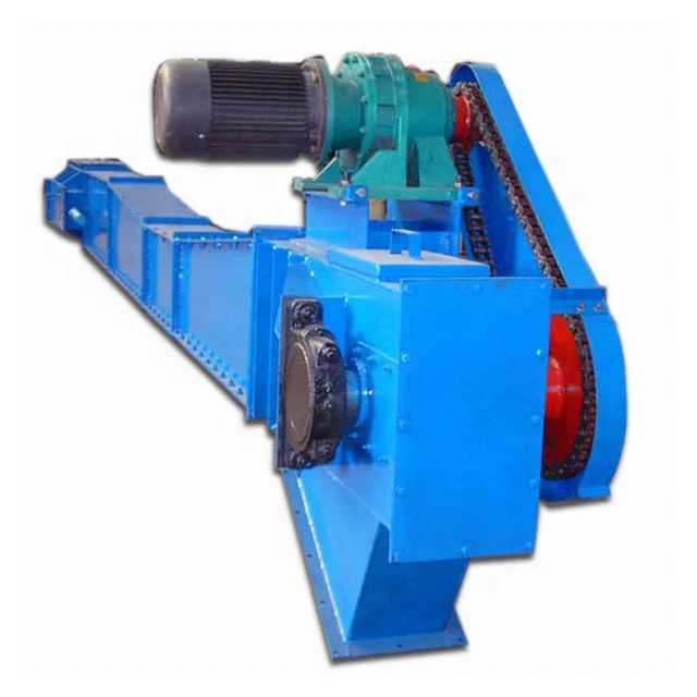 Overhead trolley plate grain chain conveyor