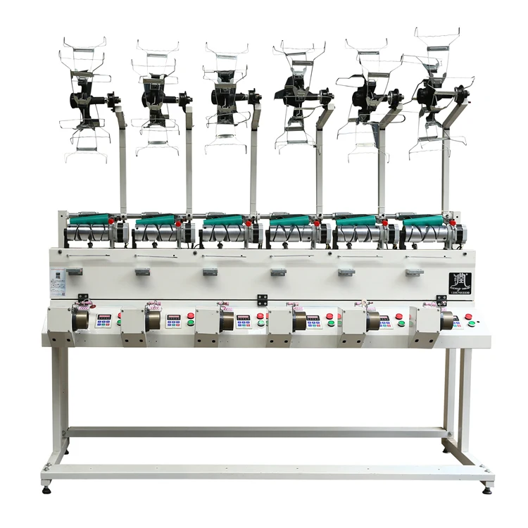 Китай производитель 6 шпинделей пряжа Хэнк конус намотки текстильной машины