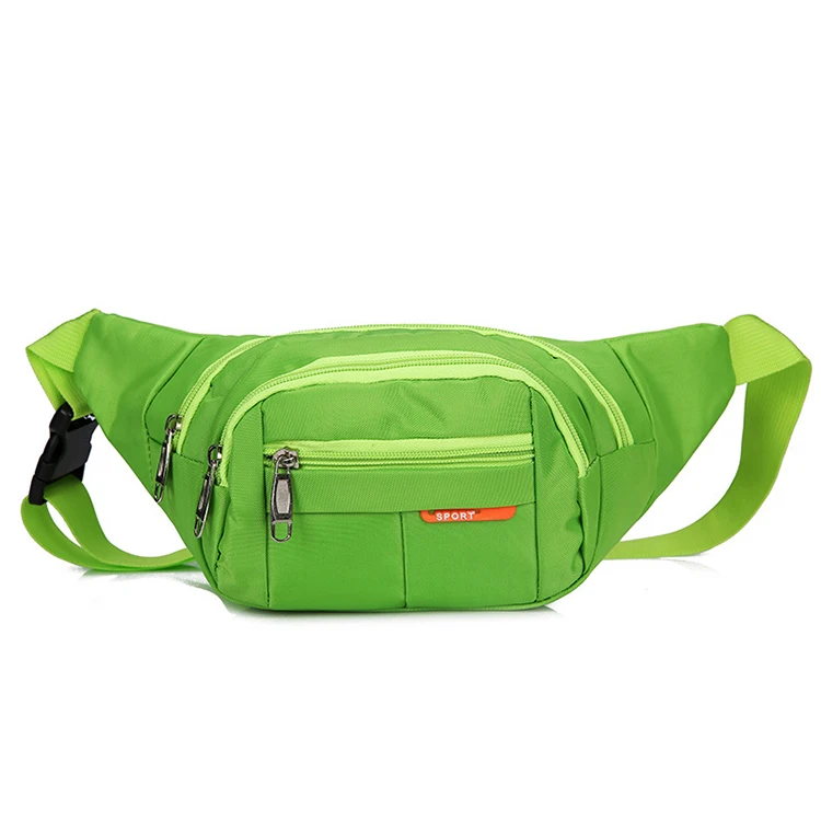 Large Capacity Water Resistant Travel Waist Running Belt Bag with Adjustable Strap