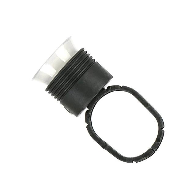 Disposable Permanent Makeup Ink Ring Cup And Tattoo Pigment Sponge Cup With Cap