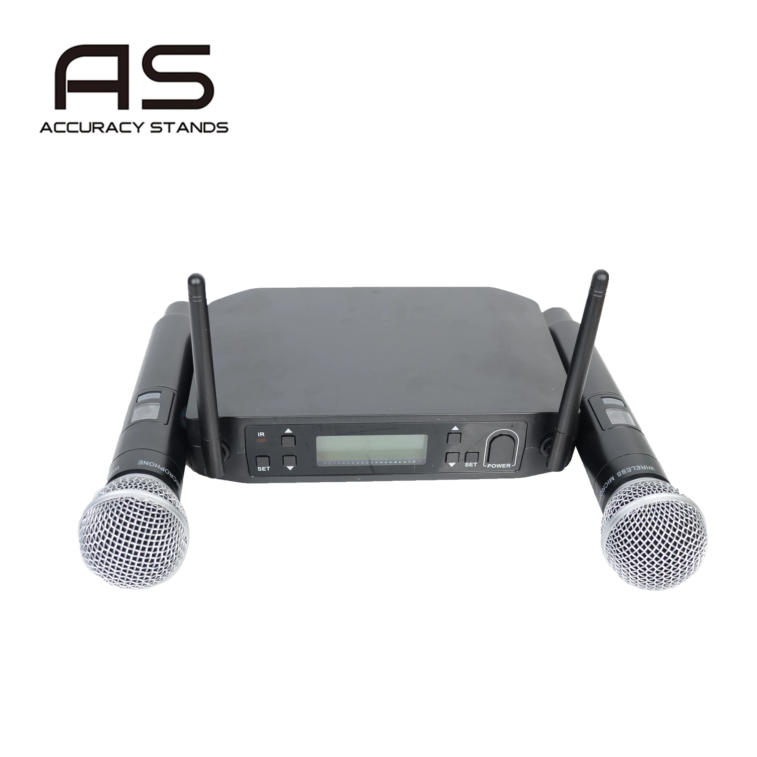 Accuracy pro audio UHF-120 Hot Sale Professional UHF Wireless Microphone System For Stage And Karaoke Handheld Microphone