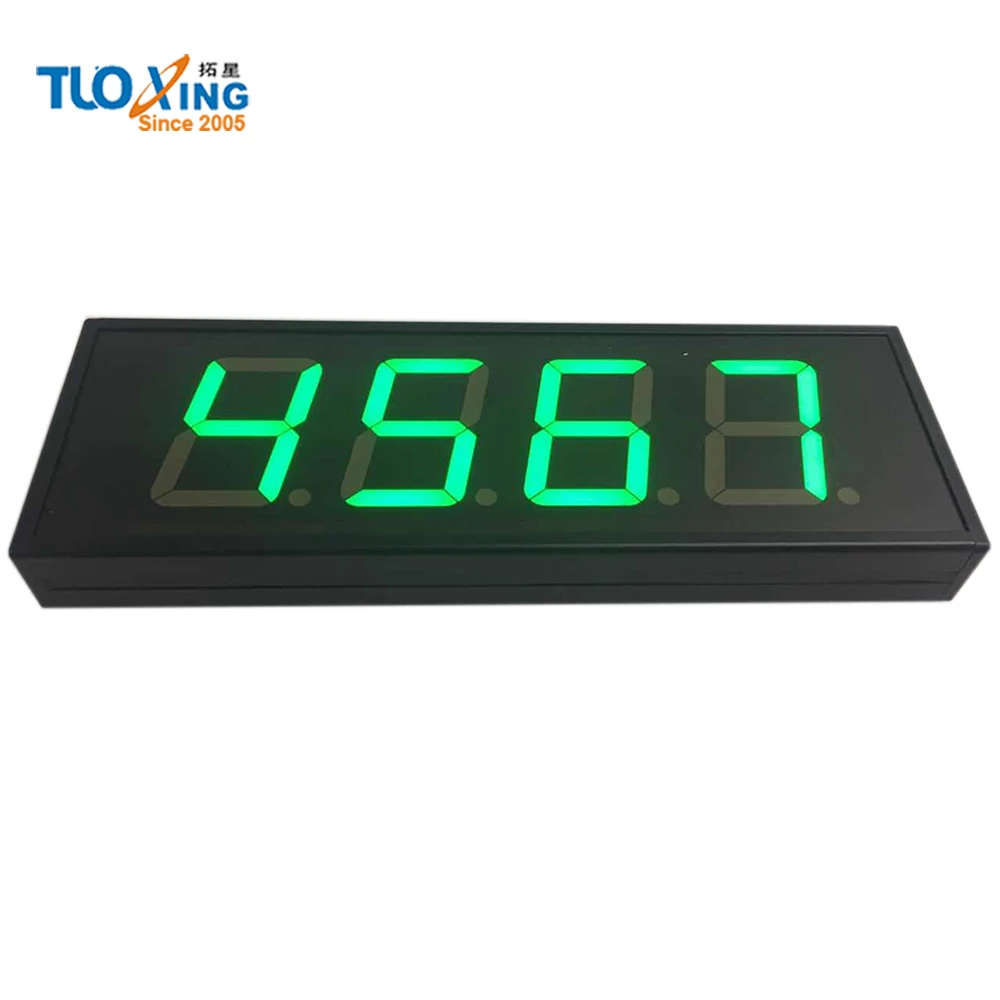 LED counter work with a pulse green light digital counter sensor