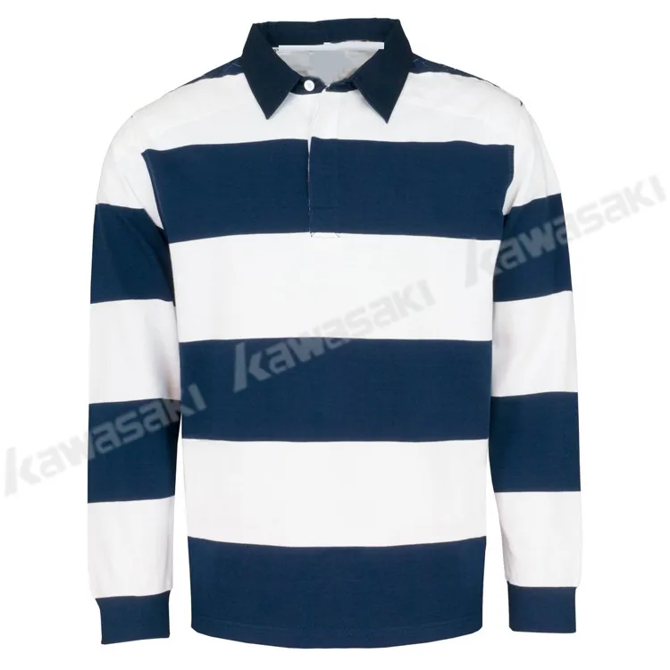 
Sublimation printing rugby jersey long sleeve custom rugby team t shirts 
