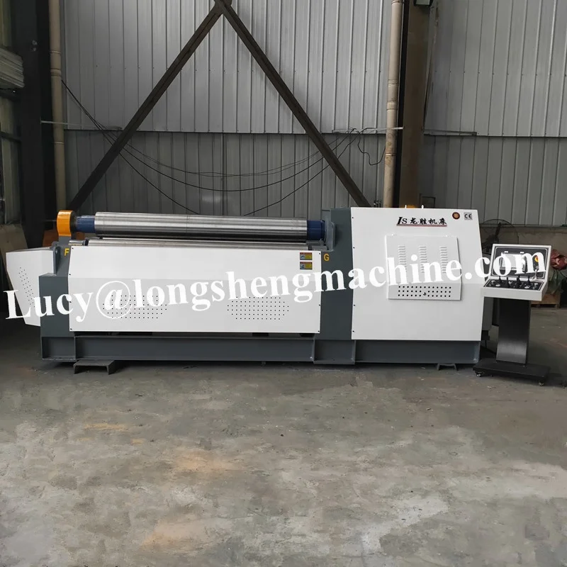 CNC Vertical Iron Plate Rolling Machine /High Quality 4 Roller Plate Rolling Machine Price