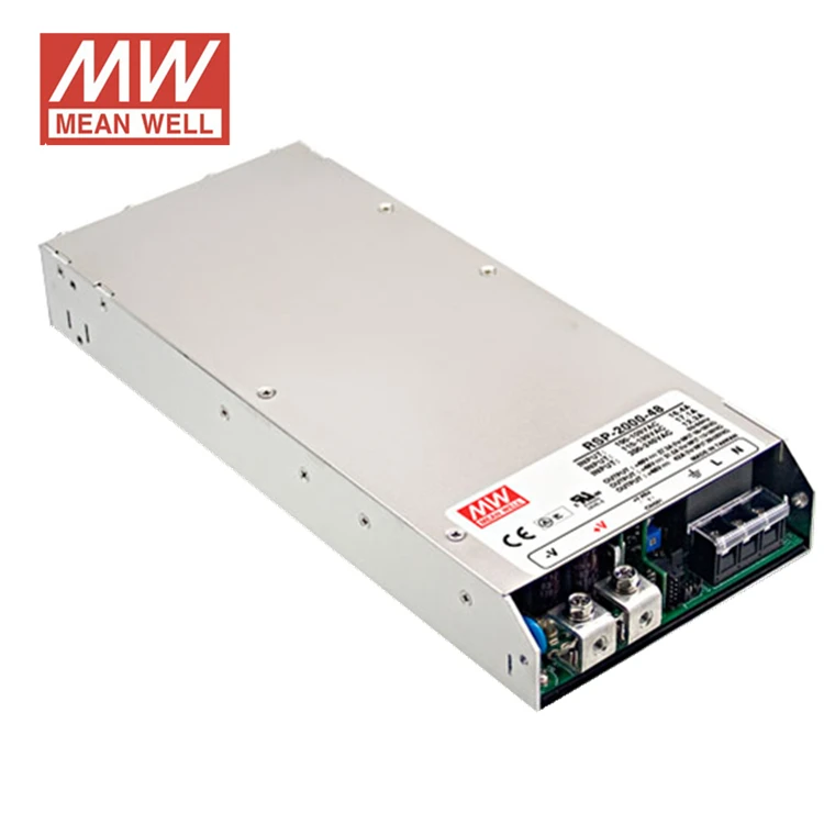 Импульсный источник питания Mean Well 2000W DC SMPS RSP-2000-48 48V 42A