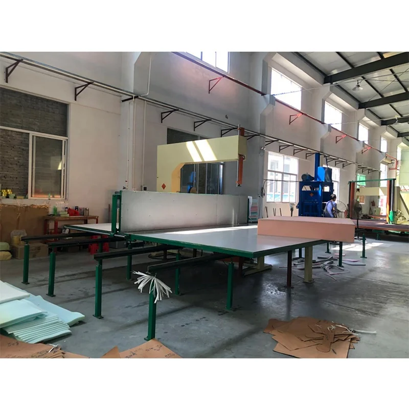 (Hot Product 2020) ERS-V03 Vertica Fast Easy Operate High Quality PU Foam Sponge Cutting Machine