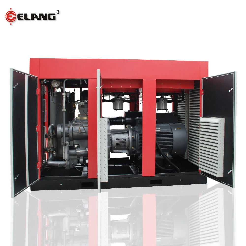 Elang промышленных Двухступенчатая сжатия воздушный компрессор Сделано в Китае