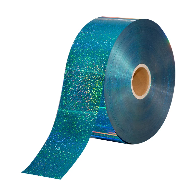 wenzhou hongda PET sequins film rolls holographic plastic film  plain sequin for embroidery accessories textile