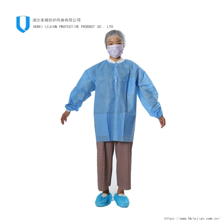 
Disposable Lab Coat For Medical Hospital Uniforms Doctor Gown Jackets 