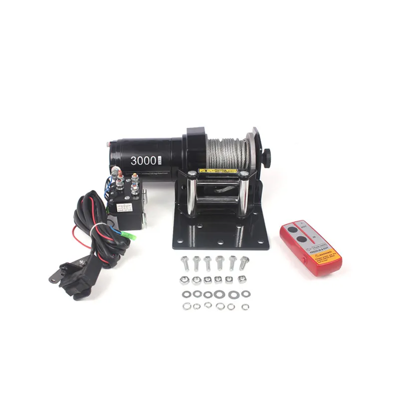 
2000lbs Electric mini winch 12 volt 