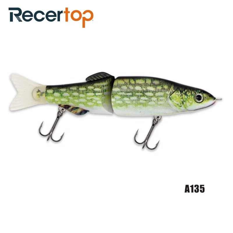 TPR Tail 50kg High Pull Tension 7 inch Big Swim Glide Bait