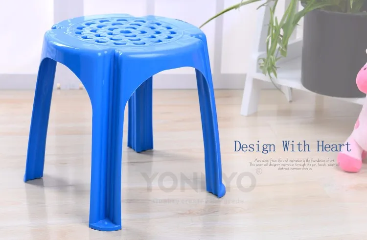 Tall  Plastic Stool Stackable