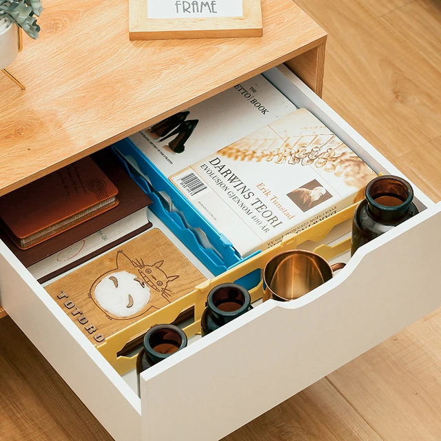 Economic Choice Free Stretching Adjustable PP Plastic Drawer Dividers Organizer